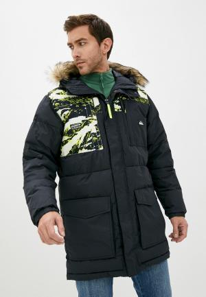 Куртка утепленная Quiksilver. Цвет: черный