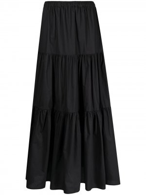 Пышная ярусная юбка Felicie Semicouture. Цвет: черный