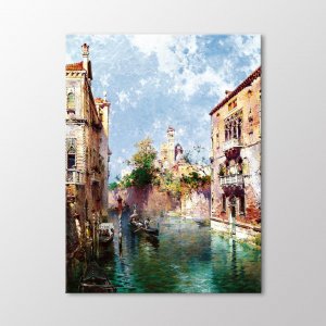Картина Венеции Река Сан-Бернардо Arty