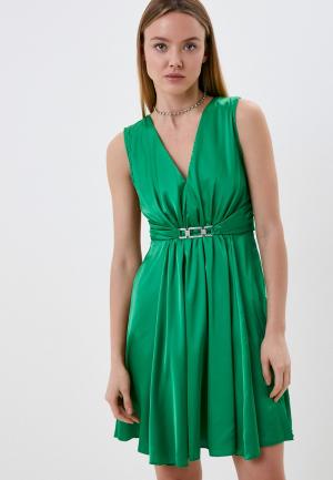 Платье Rinascimento. Цвет: зеленый