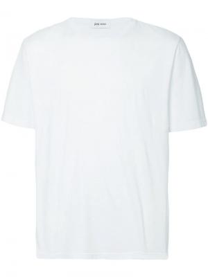 Классическая рубашка с короткими рукавами Jimi Roos. Цвет: белый