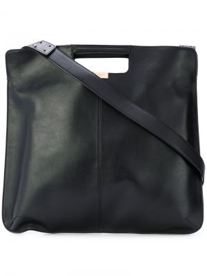 Tote bag with cut out handles Rochas. Цвет: чёрный