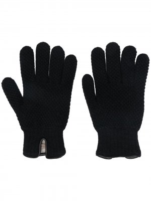 Трикотажные перчатки Lady Anne. Цвет: черный