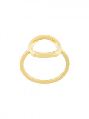 Фигурное кольцо Eshvi. Цвет: золотистый