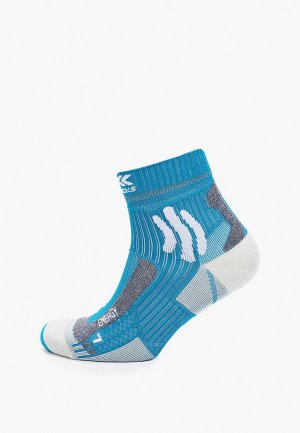 Термоноски X-Socks. Цвет: голубой