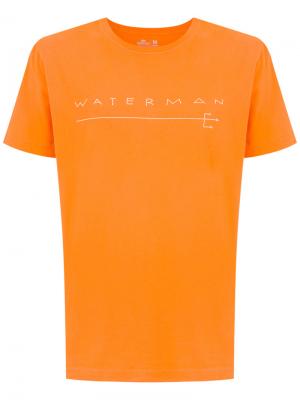 Waterman T-shirt Osklen. Цвет: жёлтый и оранжевый