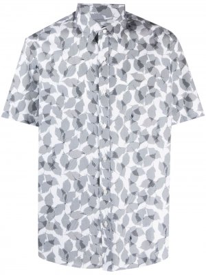 Рубашка с короткими рукавами и принтом Michael Kors. Цвет: белый