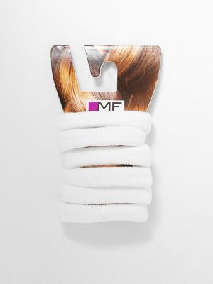 Резинки для волос (набор 6 шт.) Mark Formelle. Цвет: белый