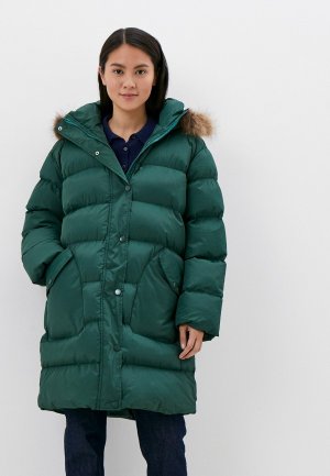 Куртка утепленная Izabella. Цвет: зеленый