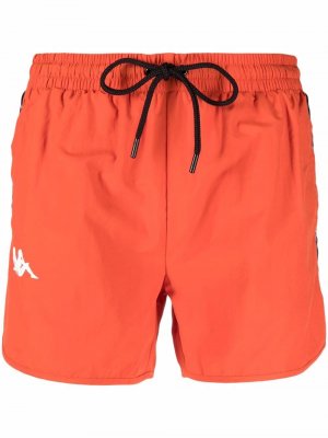 Плавки-шорты Coney Kappa. Цвет: оранжевый