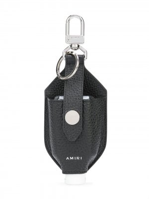 Маленькая сумка с логотипом AMIRI. Цвет: черный