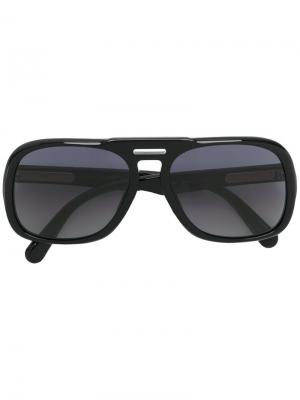 Солнцезащитные очки в овальной оправе Marc Jacobs Eyewear. Цвет: чёрный
