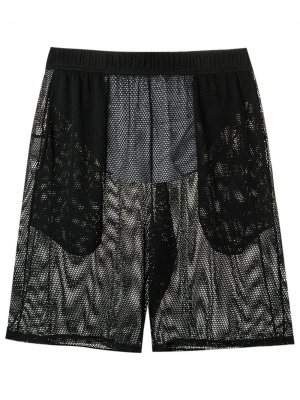 Mesh swim shorts Amir Slama. Цвет: черный