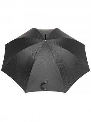 Зонт с принтом Burberry. Цвет: черный