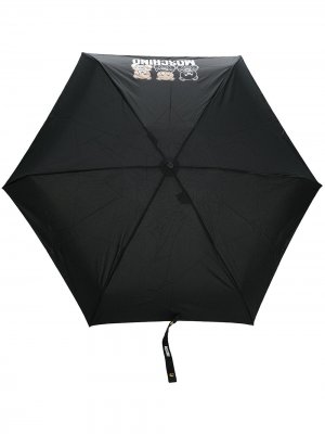 Зонт с принтом Teddy Bear Moschino. Цвет: черный