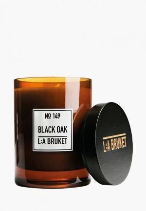 Свеча ароматическая La Bruket. Цвет: коричневый