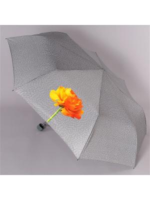 Зонт Airton. Цвет: серый меланж, оранжевый