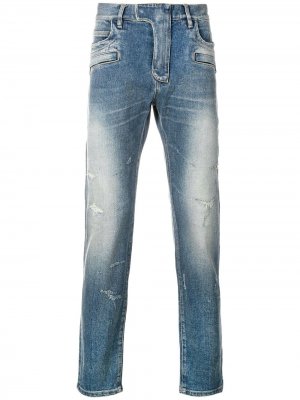 Slim-fit jeans Balmain. Цвет: синий