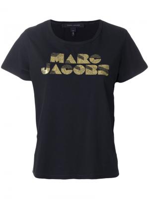Классическая футболка с логотипом Marc Jacobs. Цвет: чёрный