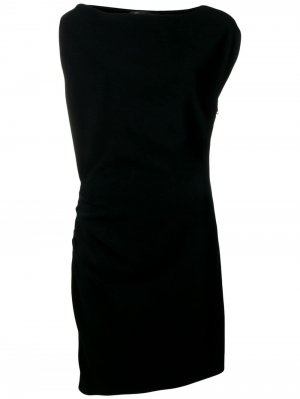 Коктейльное платье Versace. Цвет: черный