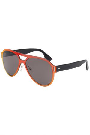 Солнцезащитные очки MCQ. Цвет: оранжевый