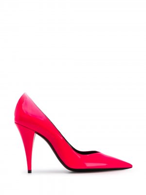 Туфли-лодочки Kiki 100 Saint Laurent. Цвет: розовый