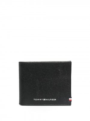 Складной кошелек Tommy Hilfiger. Цвет: черный