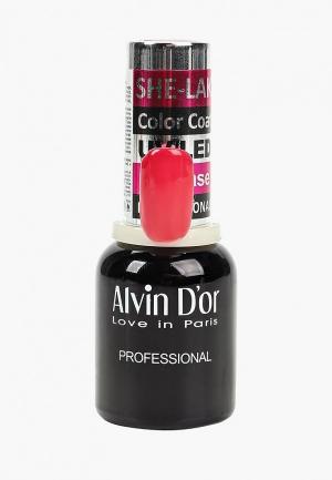 Гель-лак для ногтей Alvin Dor D'or. Цвет: красный