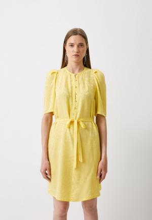 Платье Zadig & Voltaire. Цвет: желтый