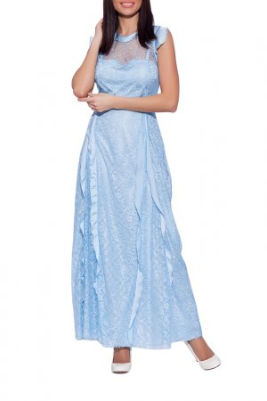 Платье Emansipe. Цвет: голубой