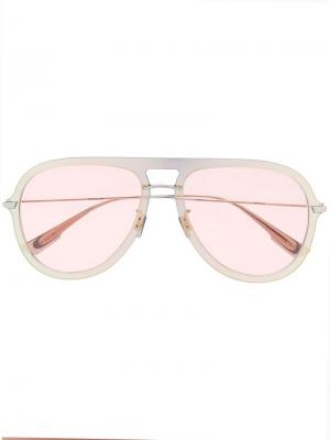 Солнцезащитные очки DiorUtlime1 Dior Eyewear. Цвет: золотистый