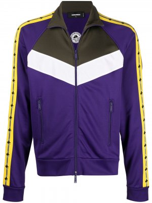 Спортивная куртка Retro Tape Dsquared2. Цвет: фиолетовый