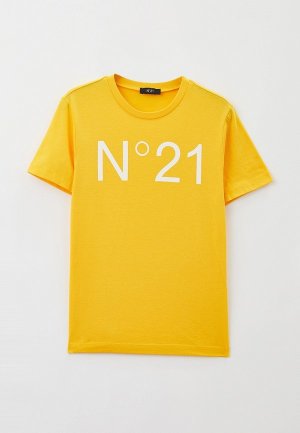 Футболка N21. Цвет: желтый