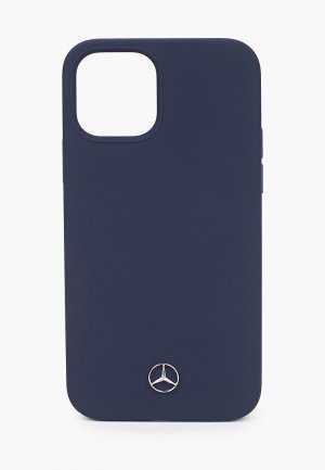 Чехол для iPhone Mercedes-Benz. Цвет: синий