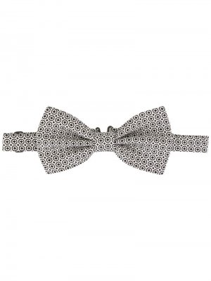 Жаккардовый галстук-бабочка с принтом Dolce & Gabbana. Цвет: белый