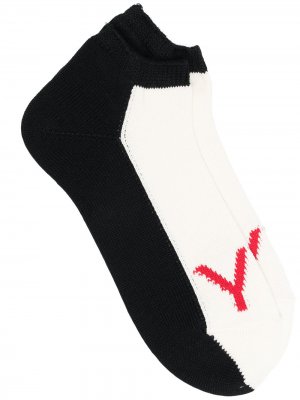 Носки в двух тонах Yohji Yamamoto. Цвет: черный