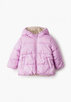 Куртка утепленная Gap. Цвет: розовый
