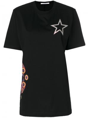 Футболка со звездой Givenchy. Цвет: чёрный