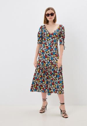 Платье Topshop. Цвет: разноцветный