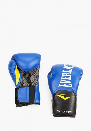 Перчатки боксерские Everlast. Цвет: синий