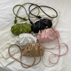Модная простая плиссированная сумка с облаками, новые женские сумки, парные обеденная на одно плечо через VIA ROMA