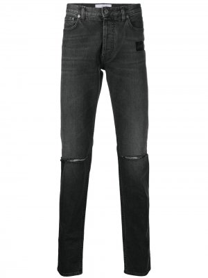 Прямые джинсы Givenchy. Цвет: черный
