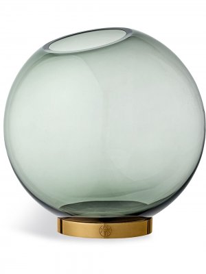 Стеклянная ваза Globe AYTM. Цвет: зеленый