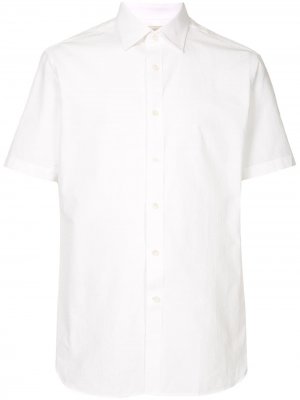 Фактурная рубашка с короткими рукавами Kent & Curwen. Цвет: белый