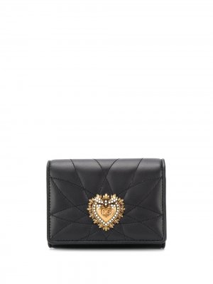 Кошелек Devotion Dolce & Gabbana. Цвет: черный