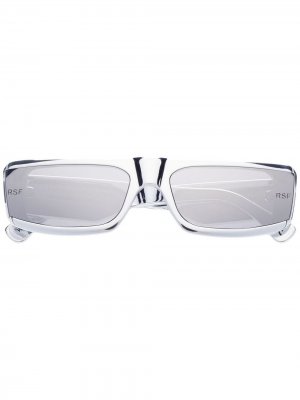 Солнцезащитные очки Issimo Chrome Retrosuperfuture. Цвет: серый