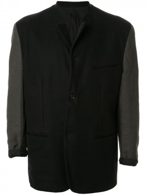 Пиджак с контрастными рукавами Comme Des Garçons Pre-Owned. Цвет: черный