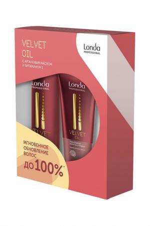 Набор Londa Velvet Oil Gift по PROFESSIONAL. Цвет: белый