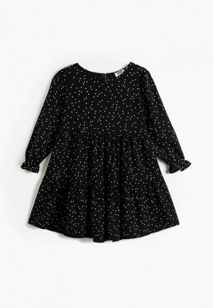 Платье Koton. Цвет: черный