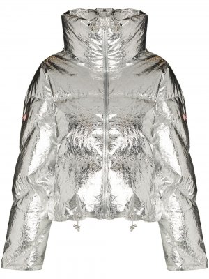 Лыжная куртка Mont Blanc Cordova. Цвет: серебристый